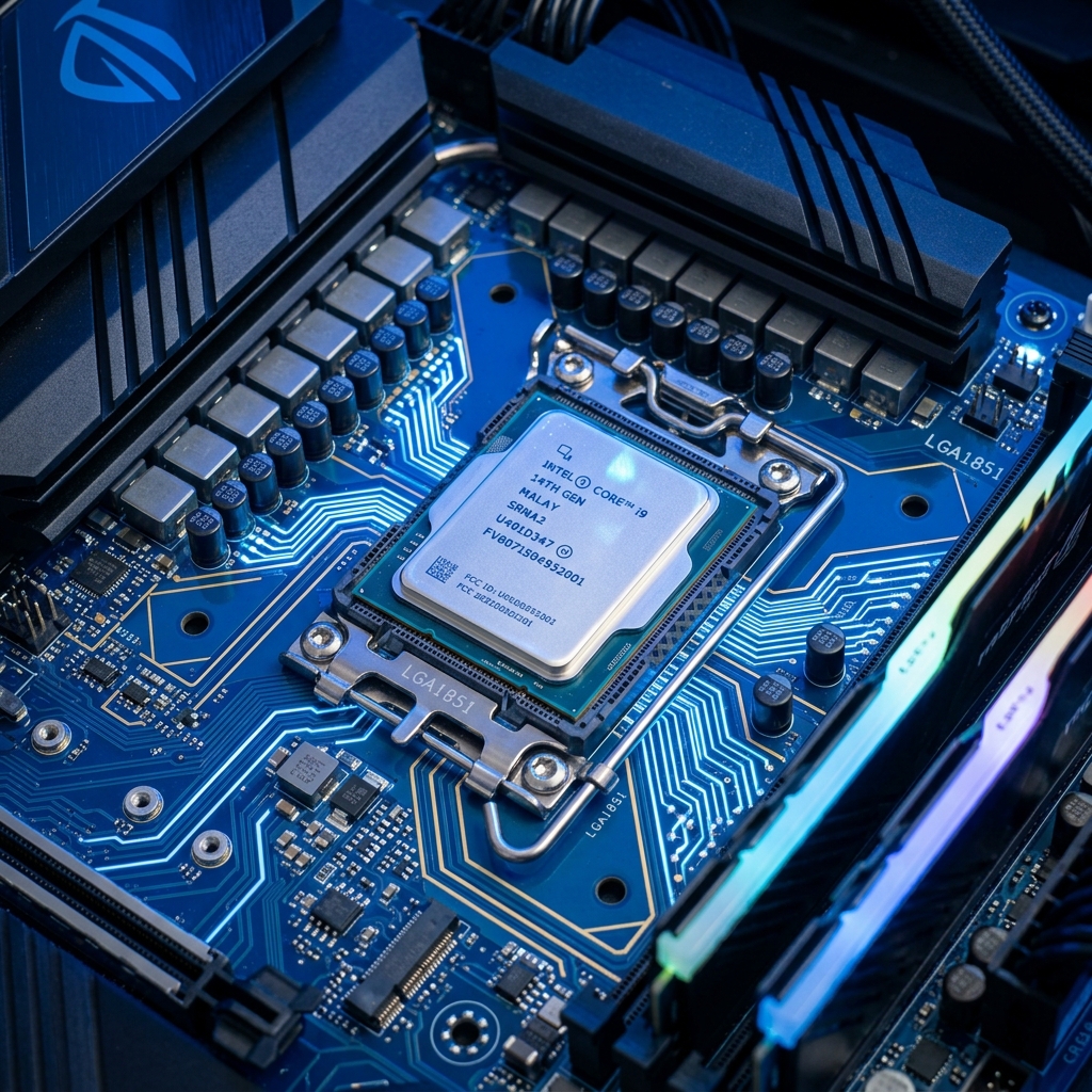 Intel Core Ultra Arrow Lake CPU Chip